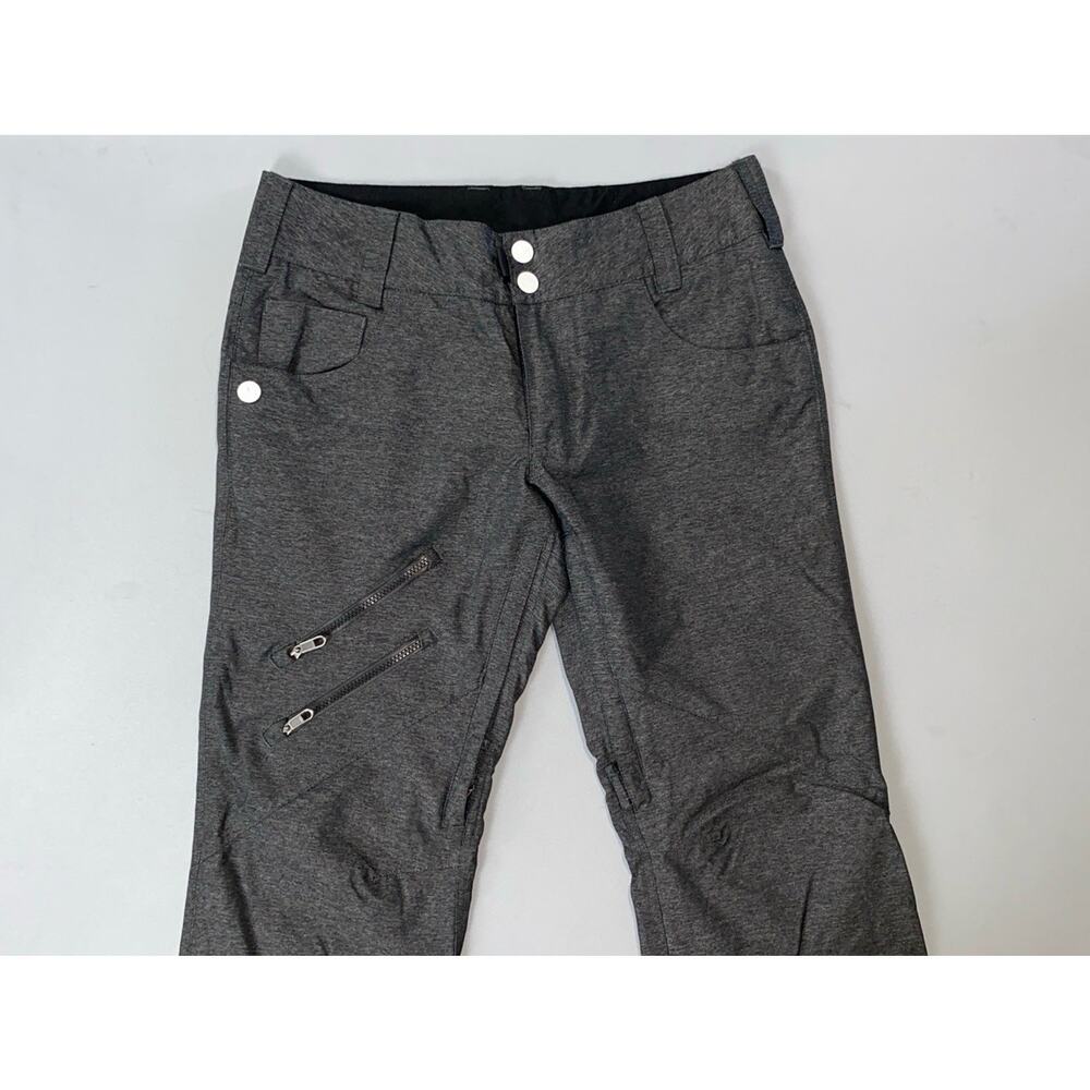 Sims Snowboarding Lined Sofsthell Snow Pants. Heather Gray, Women's S. EUC!